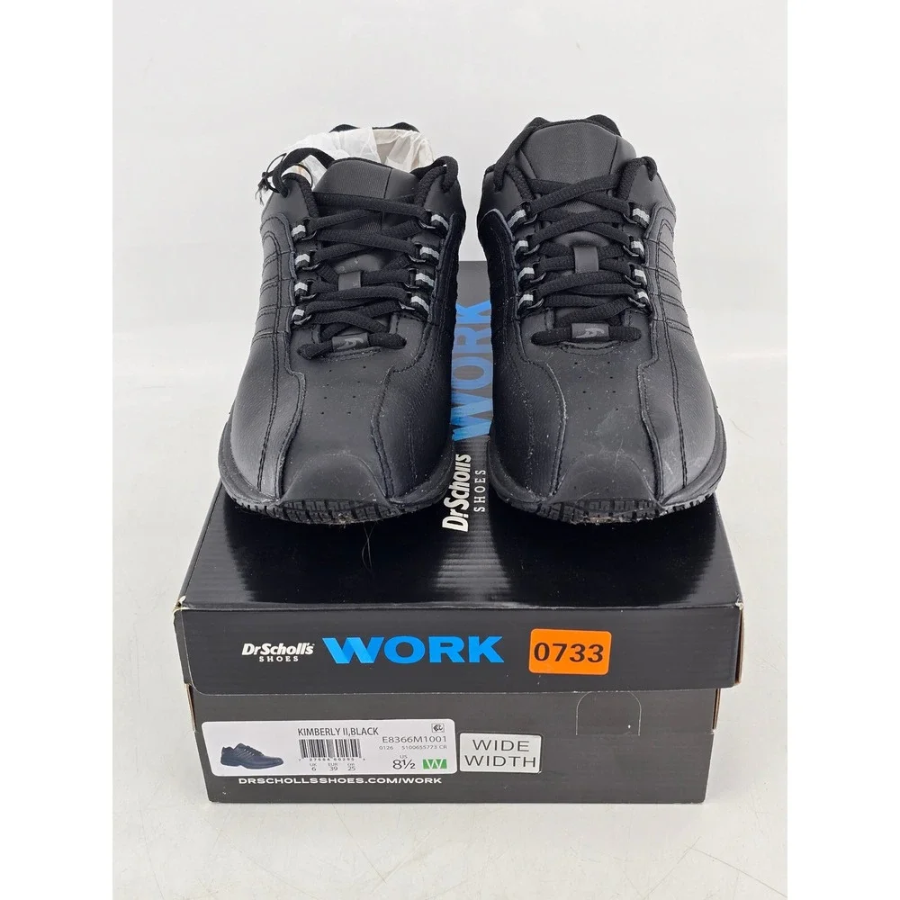 Dr. Scholl's Kimberly II Work Shoes Womens 8.5W Black Slip Resistant - Excellent